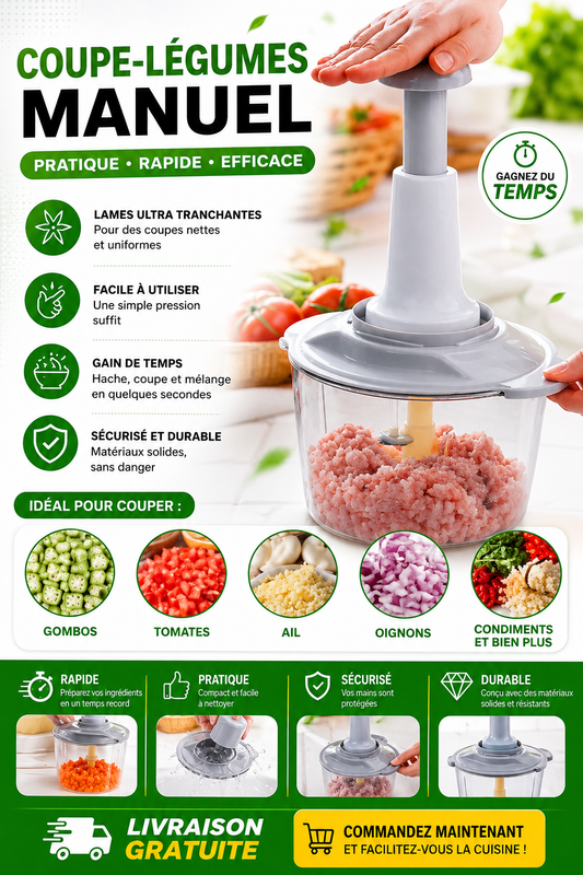 Coupe Legumes Manuel