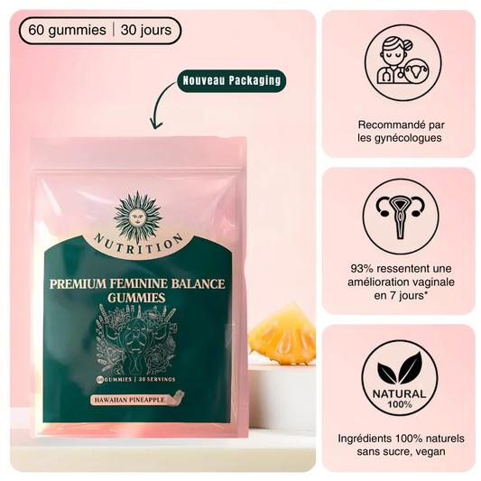 Harmova™ - Gummies Anti-Odeurs Intimes